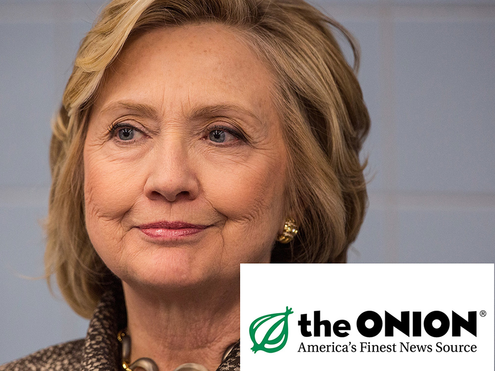 Top Contributor for Hillary Clinton Now Controls The Onion
