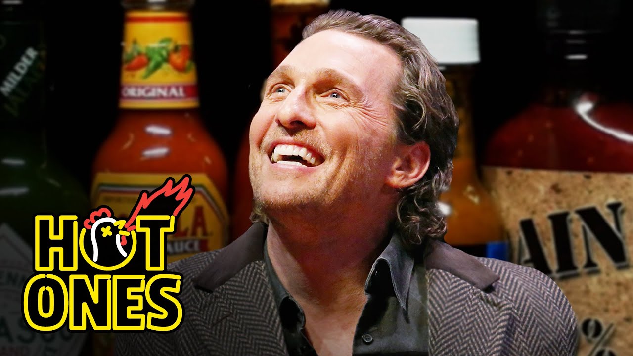 Matthew McConaughey Stars in Virtual “Hot Ones”