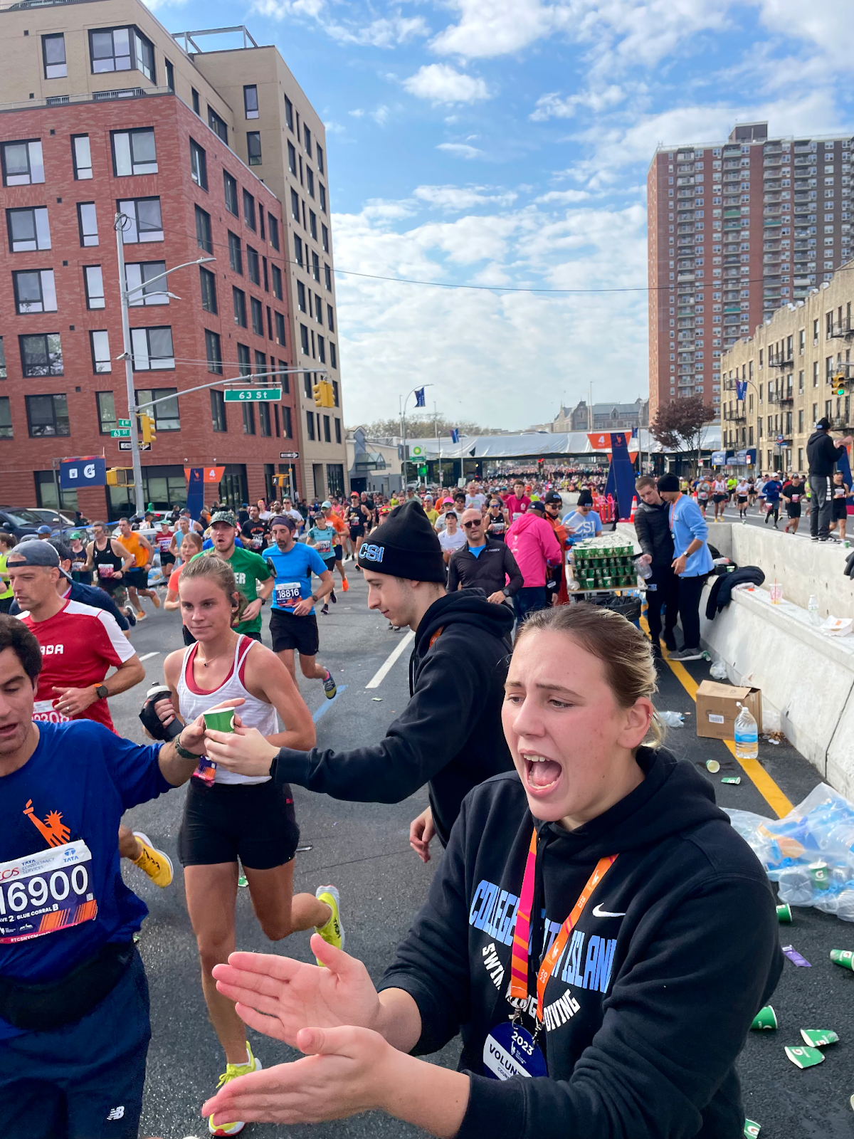 All CSI Athletes were left stranded in Brooklyn after the NYC Marathon. 