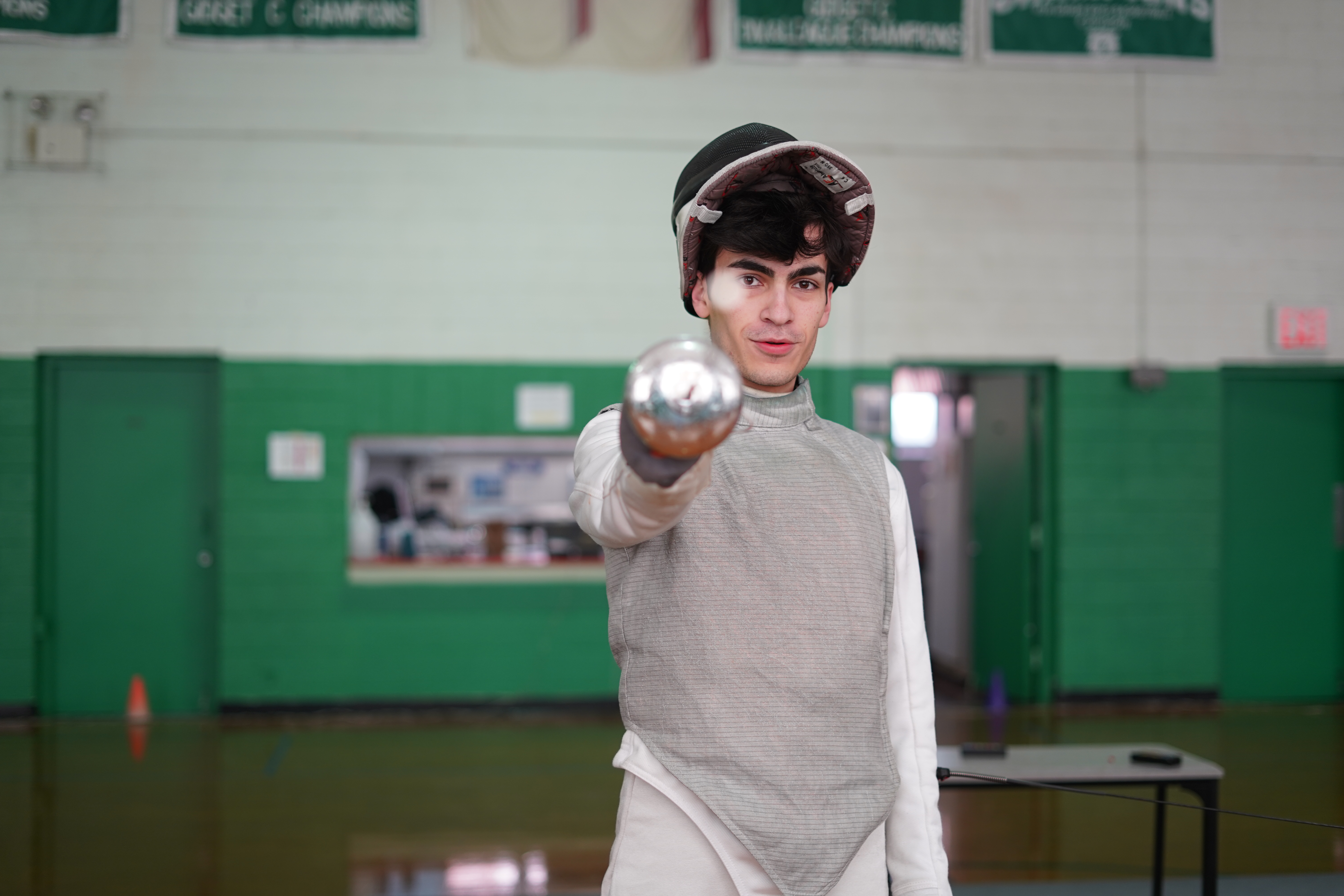 When focus meets foil, fencing isn’t as hard as it may seem…