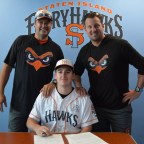 The Staten Island FerryHawks Sign CSI Graduate